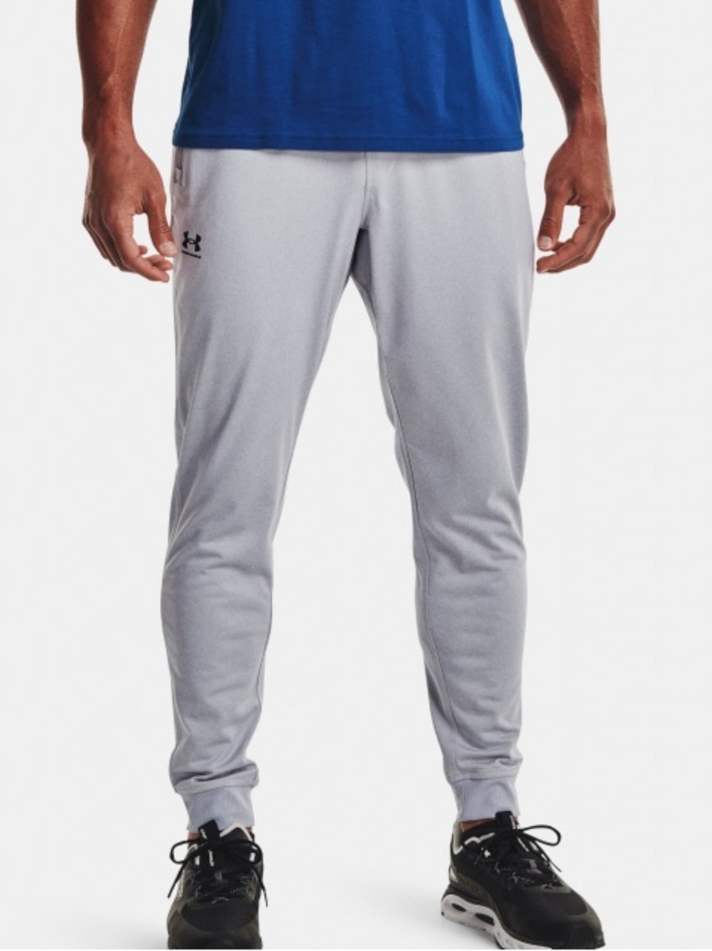 2/60$ Under Armour Men’s Tricot Joggers Size Medium - Light Gray